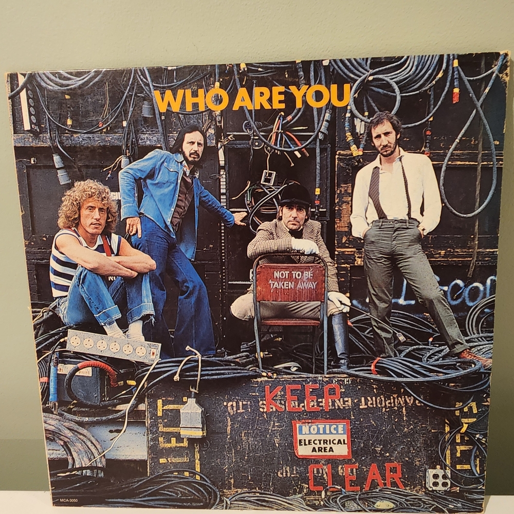 THE WHO ‎– Who Are You  1978 1st US WL Promo  LP- Pete Townshend